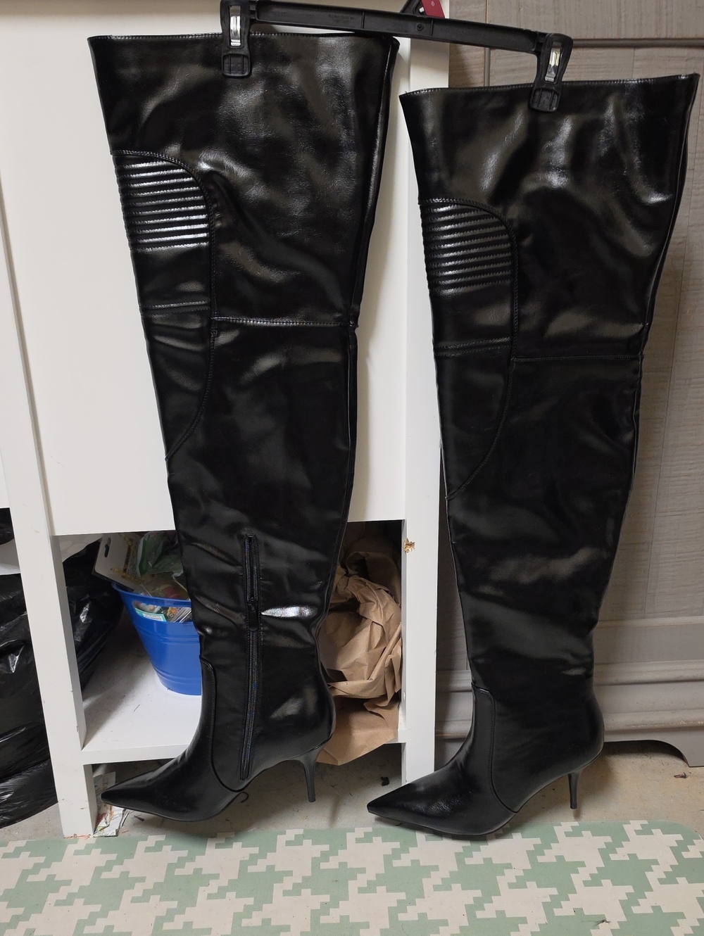 New Patent Black Women's Size 10 Dress Heels